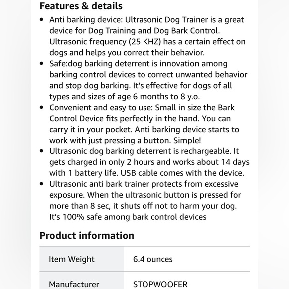 Ultrasonic dog trainer - Picture 8 of 9